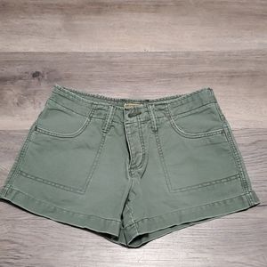 American Eagle Army Green Shorts